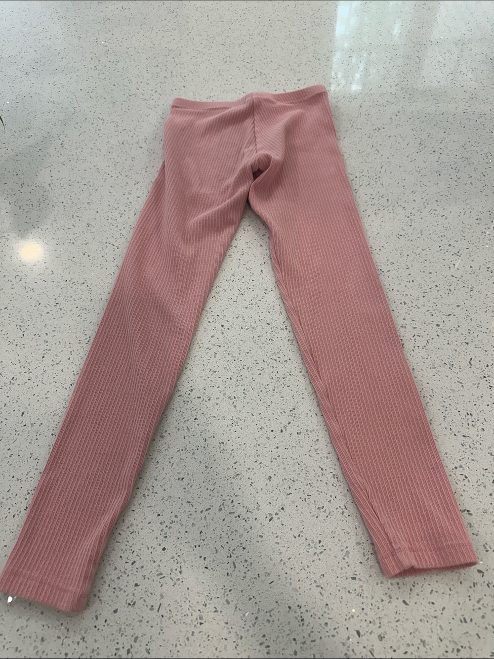 Tea Collection Ribbed Pink Leggings - Picture 5 of 5